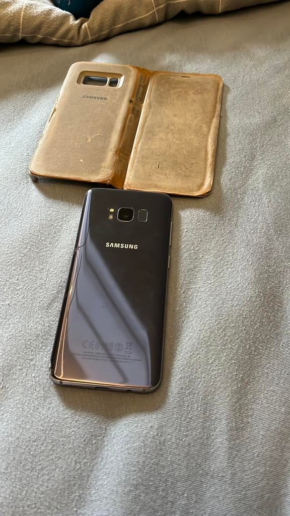 Werkende Samsung Galaxy S8 + originele hoes - Dringend weg!!, Télécoms, Téléphonie mobile | Housses, Coques & Façades | Samsung