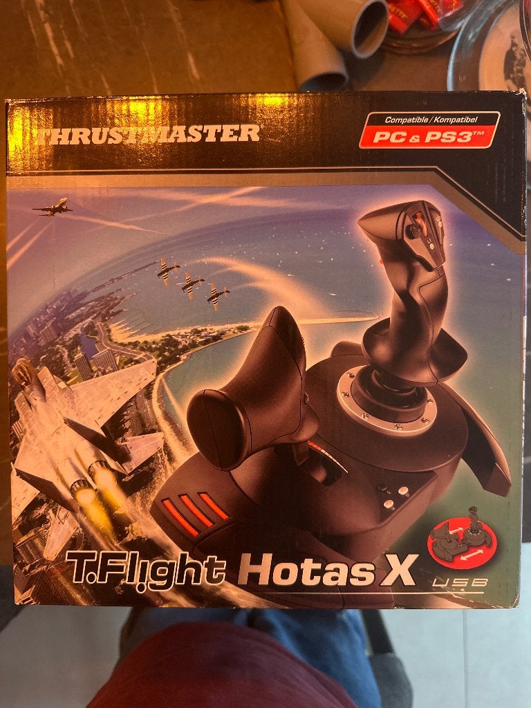 Thrustmaster T.Fl!ght Hotas X, Computers en Software, Ophalen, Nieuw, Trustmaster