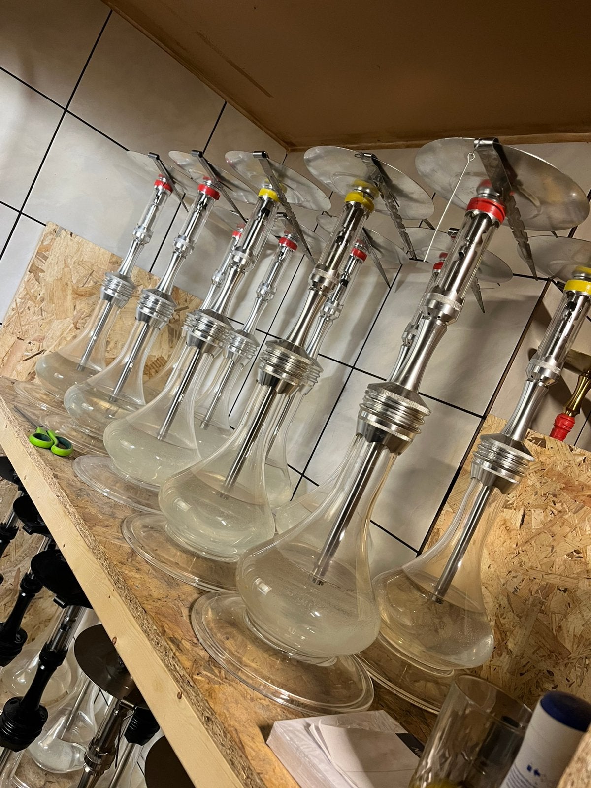 Shisha Waterpijp hele set, Verzamelen, Rookartikelen, Aanstekers en Luciferdoosjes, Ophalen, Zo goed als nieuw, (Water)pijp