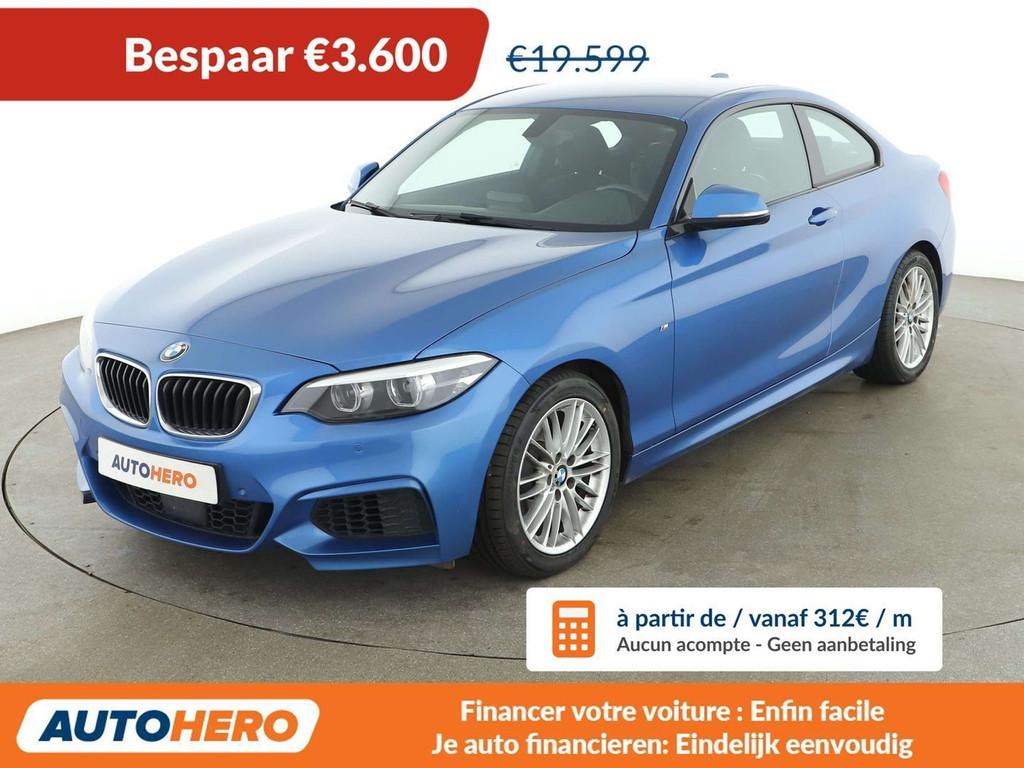 BMW 2 Serie 218 218i M Sport (bj 2018, automaat), Auto's, BMW, Te koop, 2 Reeks, ABS, Adaptive Cruise Control, Airbags, Airconditioning