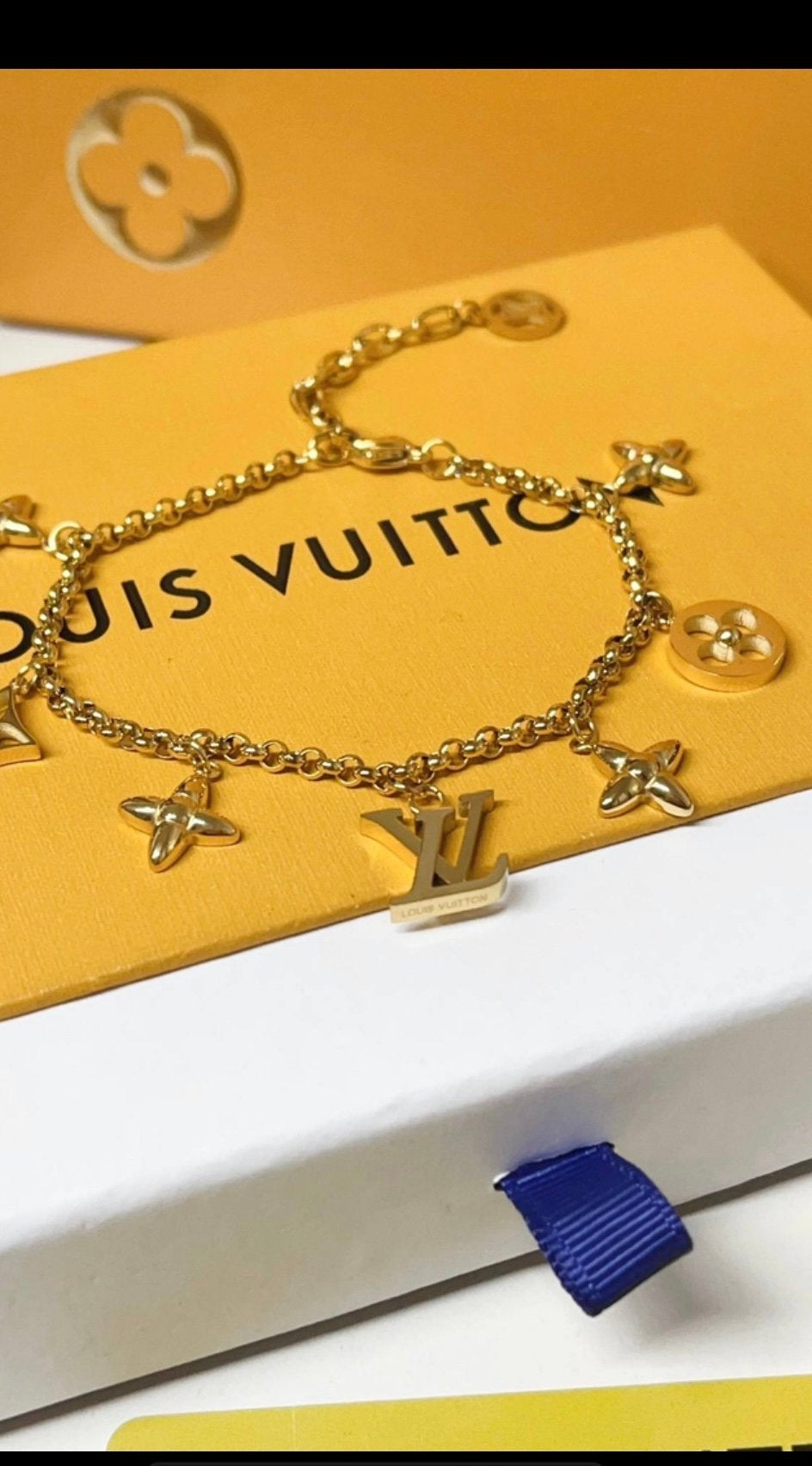God Louis Vuitton armbandje, Handtassen en Accessoires, Kettingen, Ophalen of Verzenden, Zo goed als nieuw