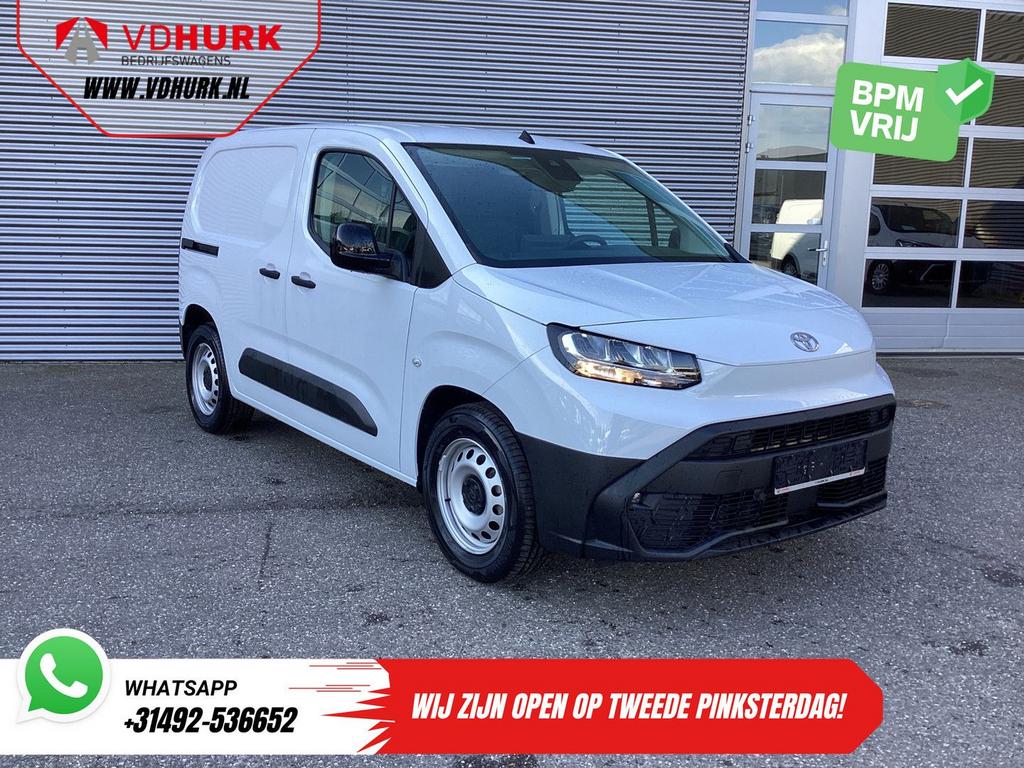 Toyota PROACE CITY Electric 345 km WLTP LED/ 3pers/ Snellade, Auto's, Automaat, Wit, Toyota, Onderhoudsboekje