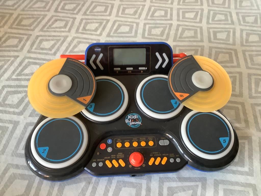 Kidi dj drums V tech, Muziek en Instrumenten, Samplers, Ophalen, Zo goed als nieuw