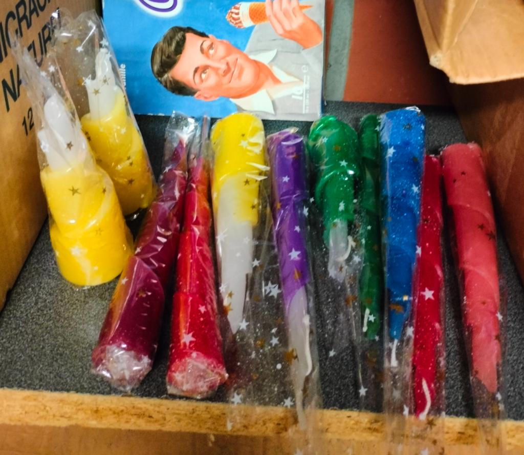 lot kaarsen handgemaakt verjaardag mama uniek geschenk, Ophalen of Verzenden, Nieuw