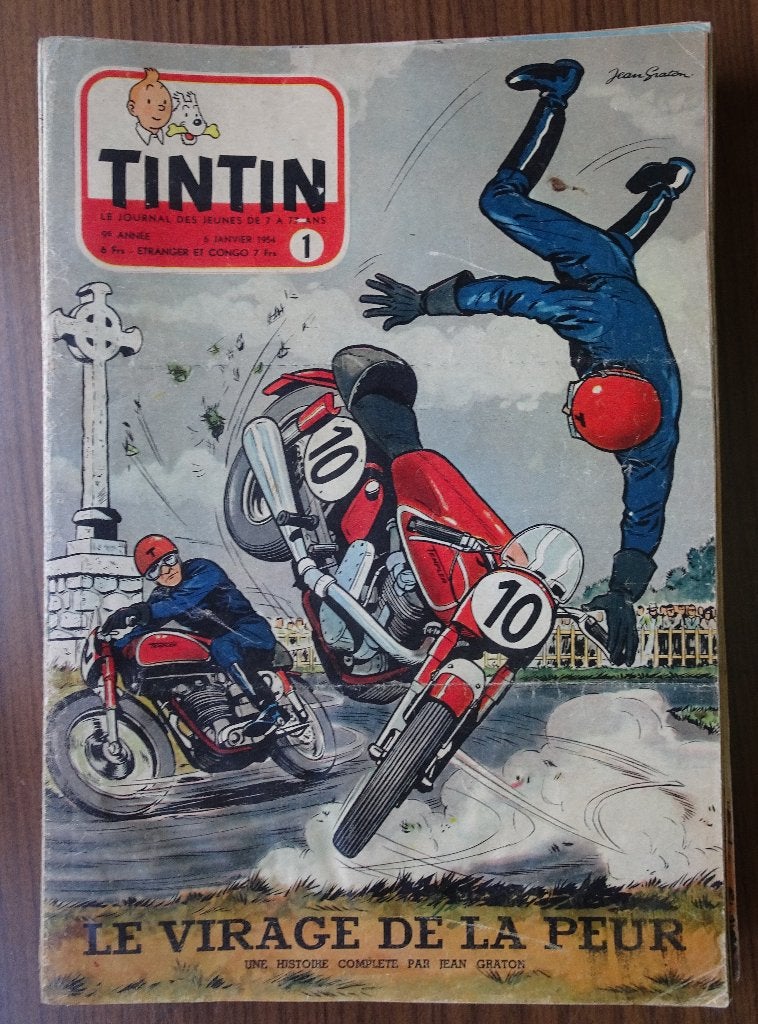 Tintin magazine - jaar 1954, Boeken, Gelezen, Ophalen of Verzenden, Meerdere stripboeken, Hergé