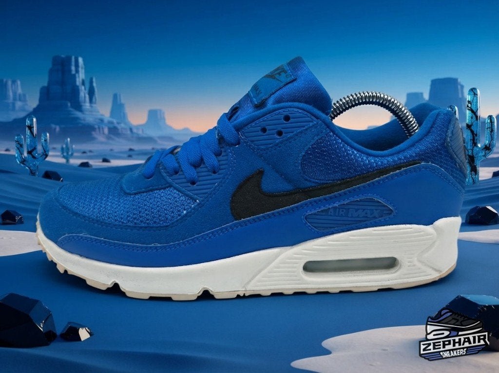 Nike Air Max 90 ID 'Hyper Royal' EU44 2021, Vêtements | Hommes, Enlèvement ou Envoi, Nike, Porté, Bleu