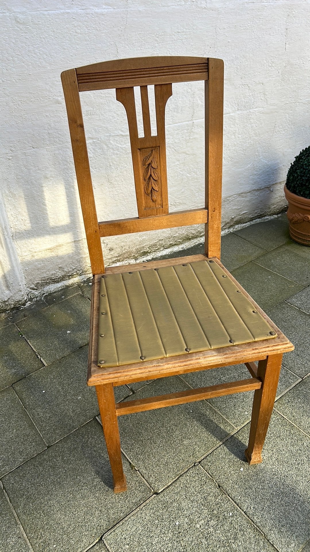 Chaise en chêne, Antiquités & Art, Enlèvement