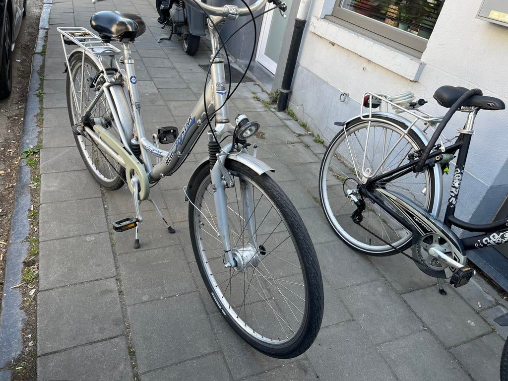 Stadsfiets dames te koop Mechelen, Ophalen, Gebruikt, Versnellingen