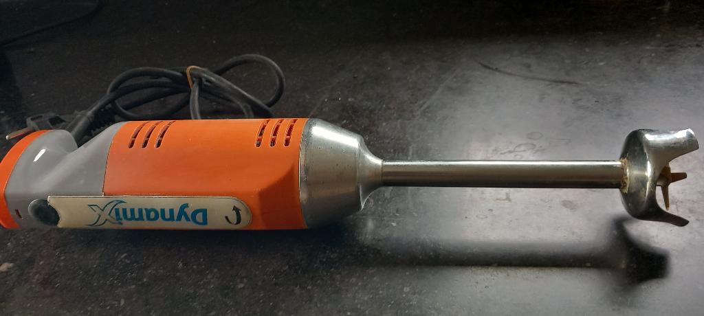 Staafmixer, Ophalen