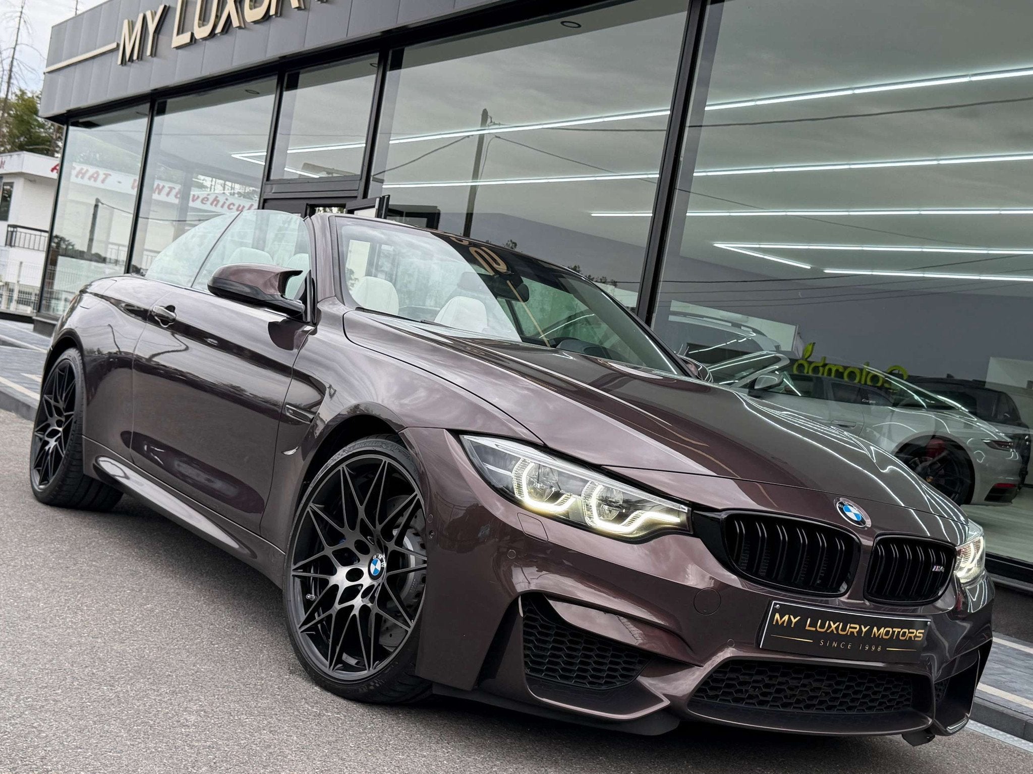 BMW M4 CABRIO | 3.0 COMPETITION 450 CV INDIVIDUAL | CUIR MER, Autos, Cuir, Achat, Euro 6, Entreprise