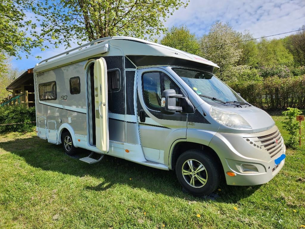 dethleffs camper, Caravanes & Camping, Camping-cars, Toilette à cassette, Fiat, Boîte manuelle, Marchepied électrique