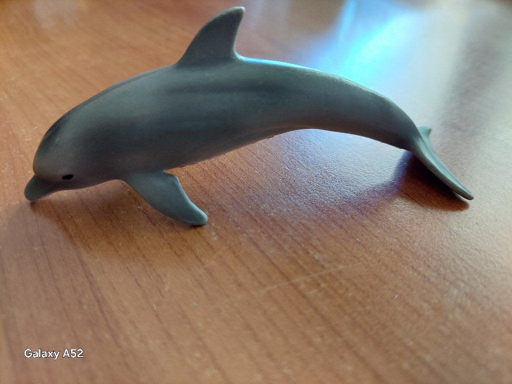 verzamelfiguurtje Schleich Wild Life dolfijn, Verzamelen, Ophalen of Verzenden, Zo goed als nieuw, Wild dier, Beeldje of Figuurtje