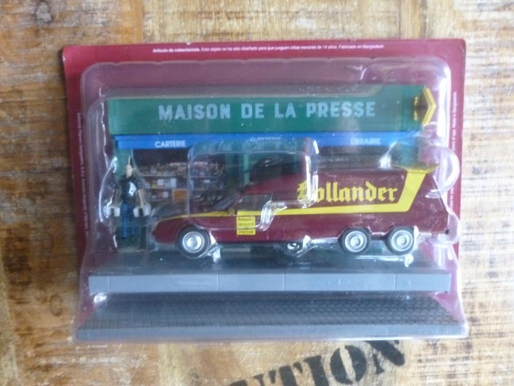 CITROËN CX 6 Roues Tissier + Diorama 1/43 UH IXO NOREV NEUF, Ophalen of Verzenden, Nieuw, Auto, Norev