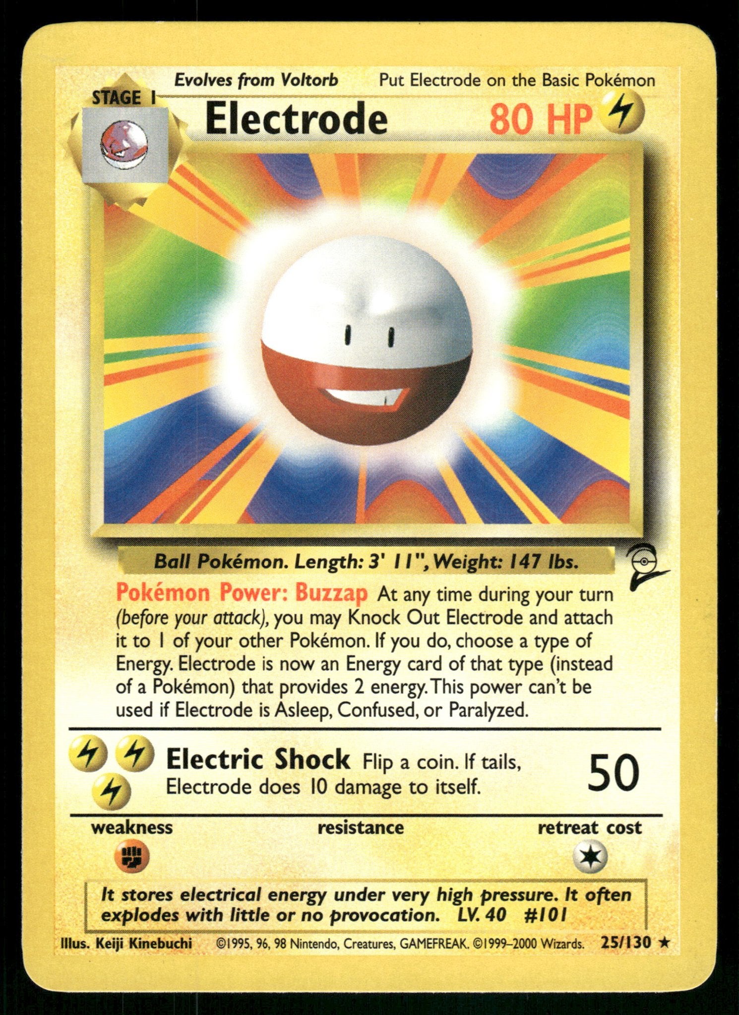 Electrode 25/130 - Base Set 2 (EX), Hobby en Vrije tijd, Verzenden