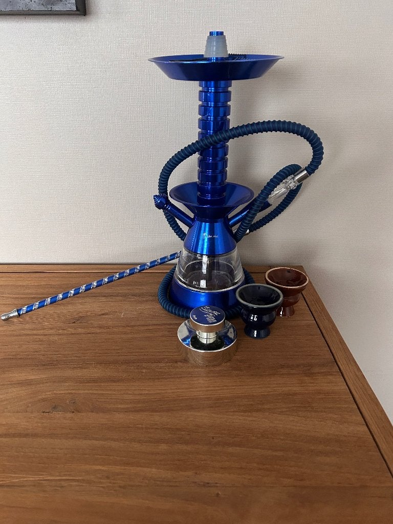 Shisha, Ophalen, Zo goed als nieuw, (Water)pijp