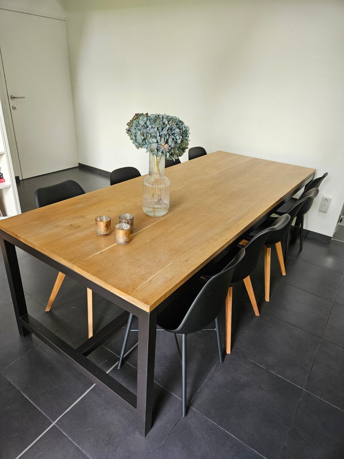 Eetkamertafel, Huis en Inrichting, Ophalen, 200 cm of meer, 50 tot 100 cm, Vijf personen of meer