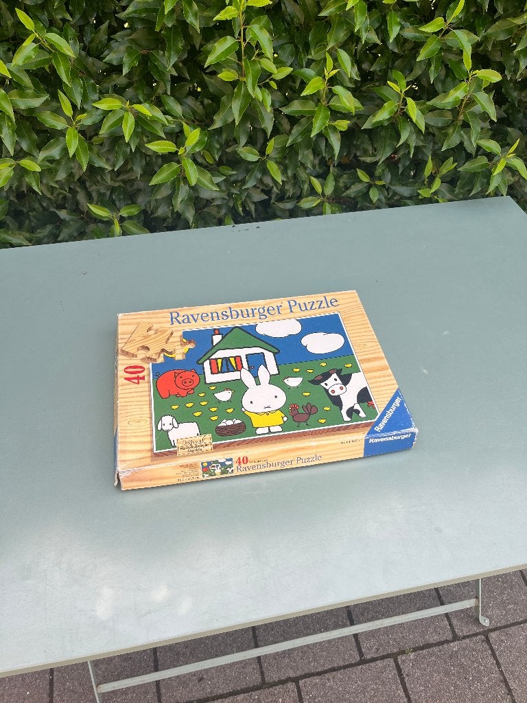 Ravensburger Houten Puzzel 40 Stukjes - Boerderijdieren, Kinderen en Baby's, Speelgoed | Kinderpuzzels, 2 tot 4 jaar, Gebruikt