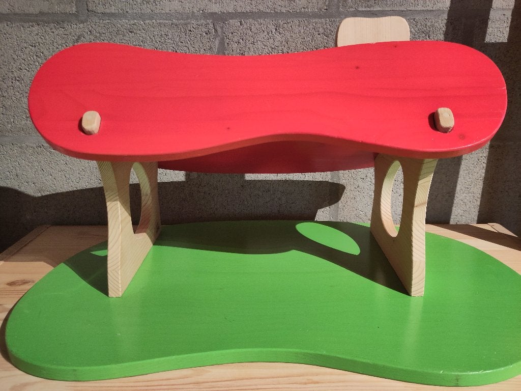 Holztiger Kerststal Schuur met Schouw (80312) Hout speelhuis, Kinderen en Baby's, Speelgoed | Houten speelgoed, Ophalen, Zo goed als nieuw