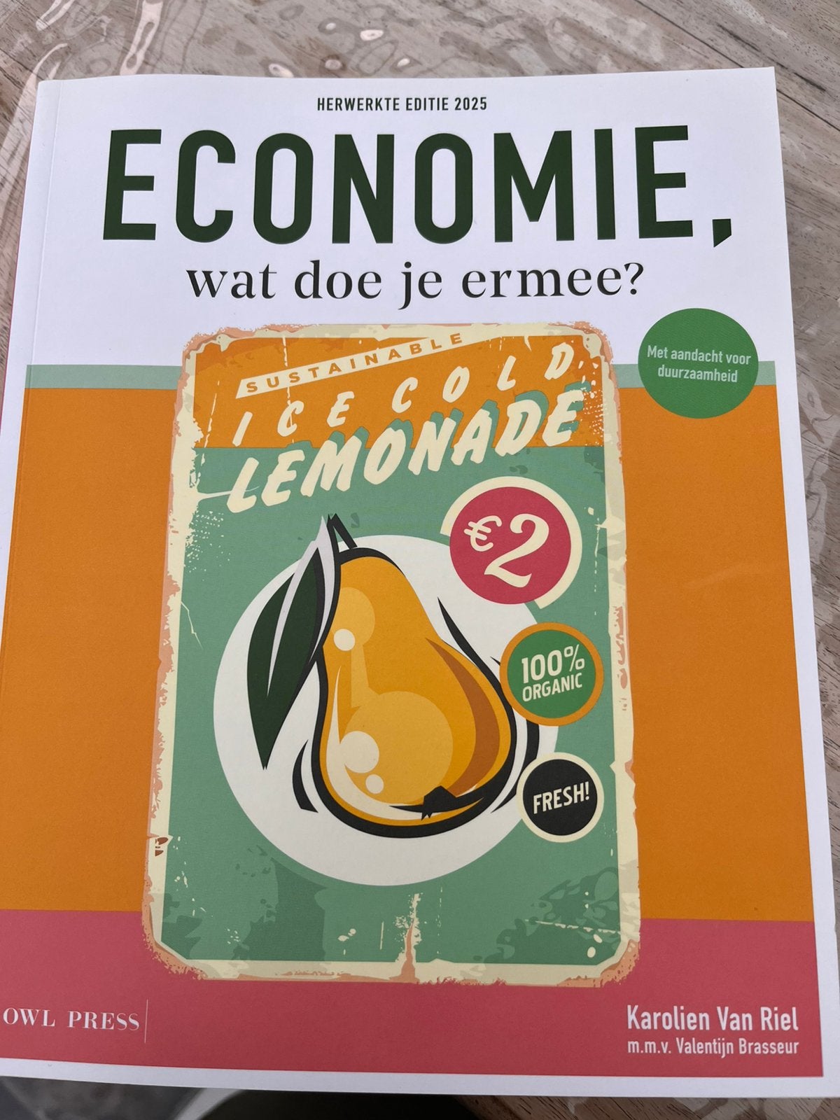Karolien Van Riel - Economie, wat doe je ermee?, Boeken, Ophalen, Karolien Van Riel