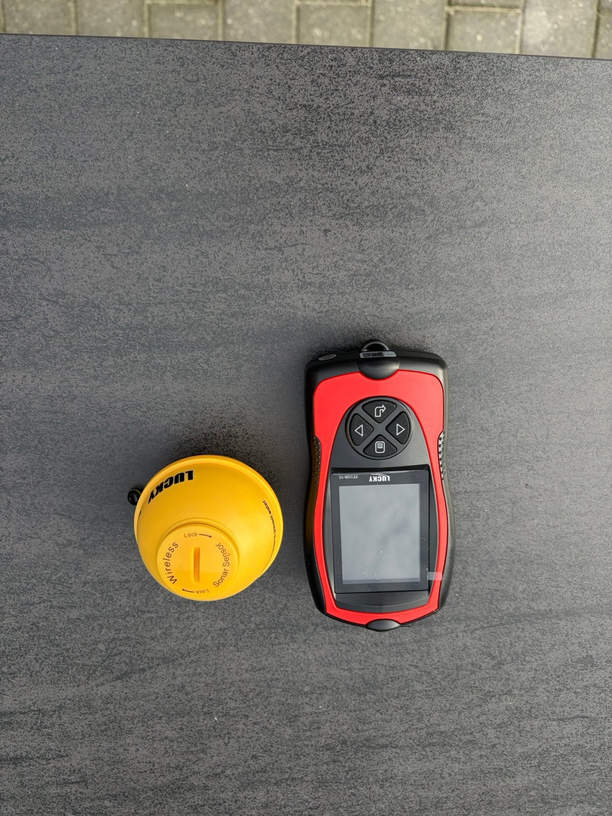 Lucky draadloze Fishfinder  Visvinder met Sonar Sensor, Ophalen, Zo goed als nieuw