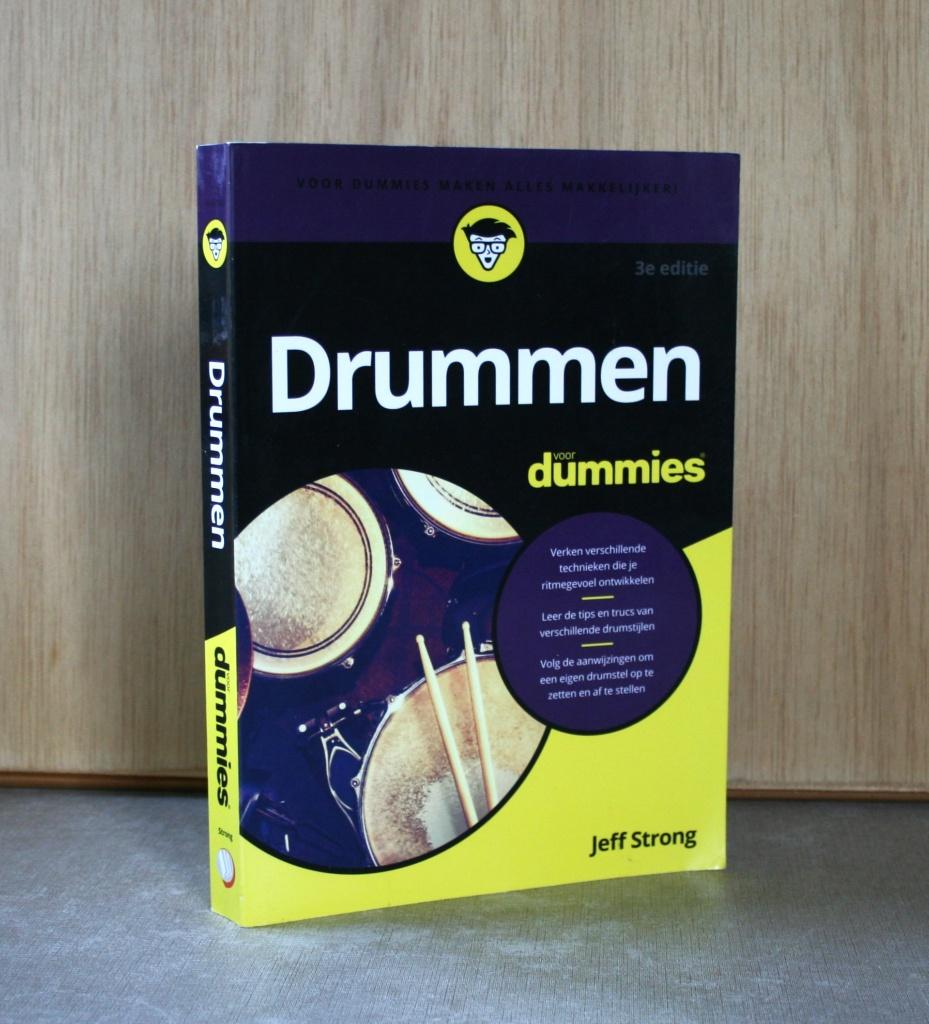 Drummen voor dummies., Boeken, Muziek, Zo goed als nieuw, Instrument, Ophalen of Verzenden