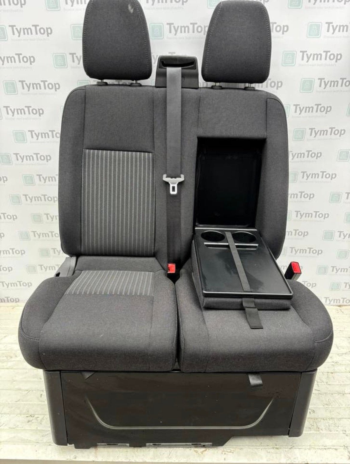 Stoelen voorbank bank Ford Transit Custom 2013-2022, Ophalen, Ford