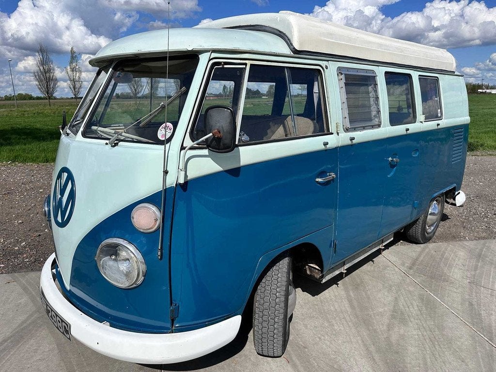 VW - T1 Camper - Oldtimer, Auto's, Volkswagen, Bedrijf, Handgeschakeld, Overige carrosserie