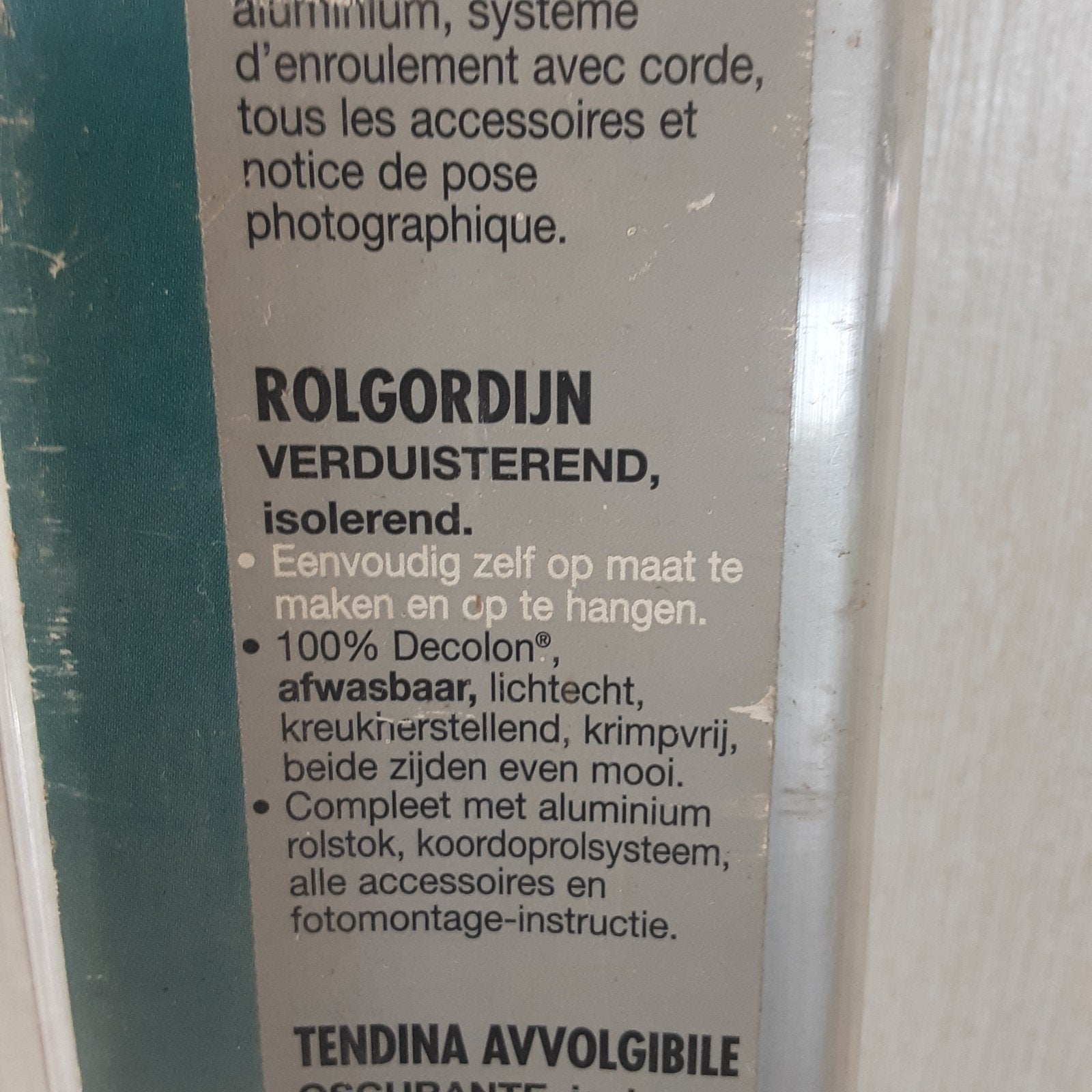 rolgordijn zonnewering, Ophalen of Verzenden, Nieuw