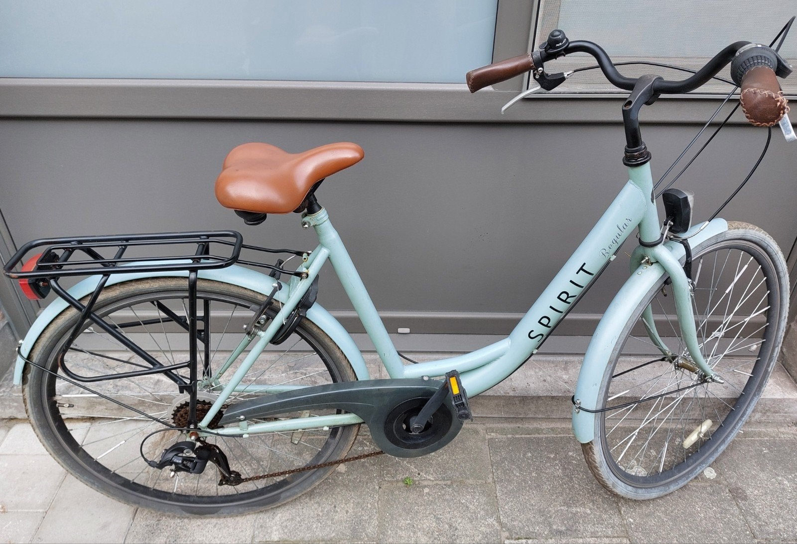 Damesfiets Spirit 28", 53 tot 56 cm, Velgrem, Versnellingen, Zo goed als nieuw