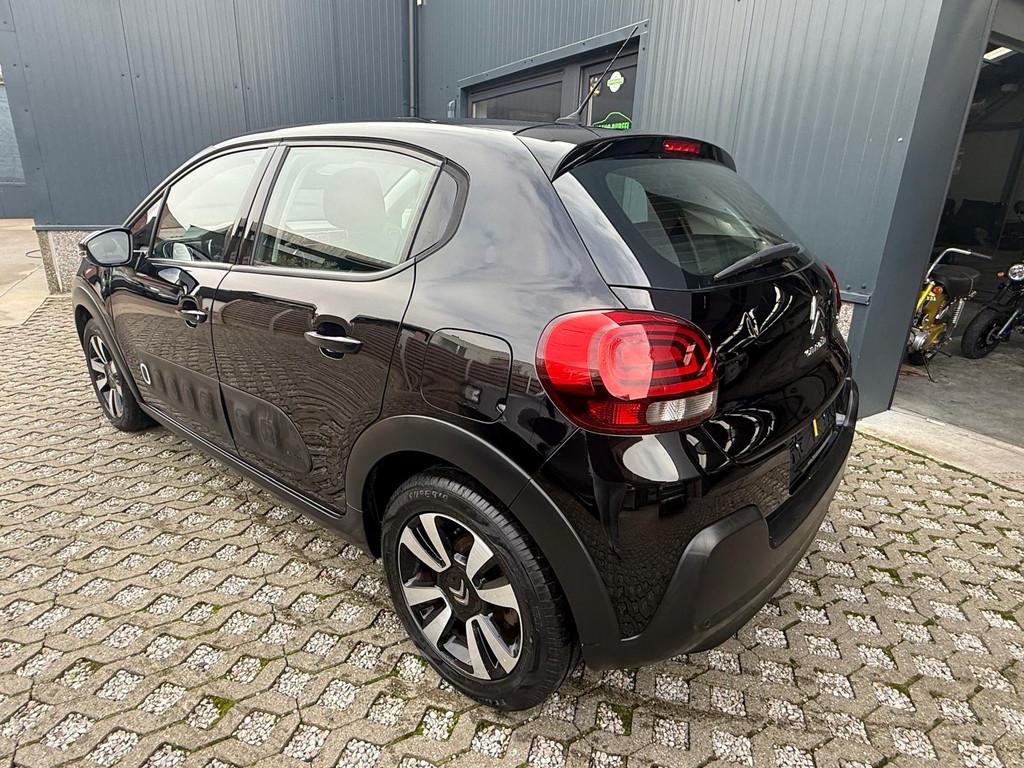 Citroën C3 Benzine - Navigatie/camera/alu velgen, Autos, Achat, Entreprise, Noir, 5 portes