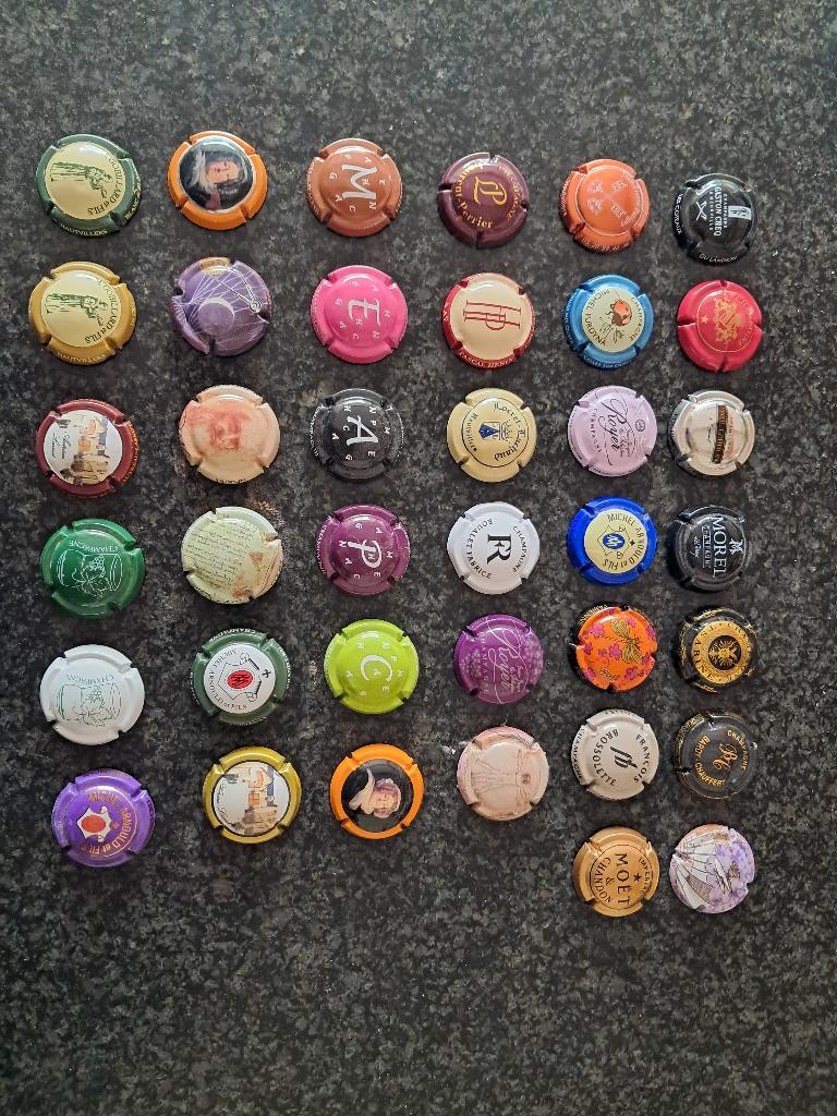 Champagnecapsules, Ophalen, Zo goed als nieuw