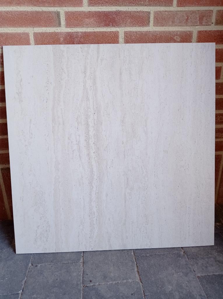 Wand of vloertegels Travertine Bone, Ophalen, 40 tot 60 cm, 40 tot 60 cm, Nieuw