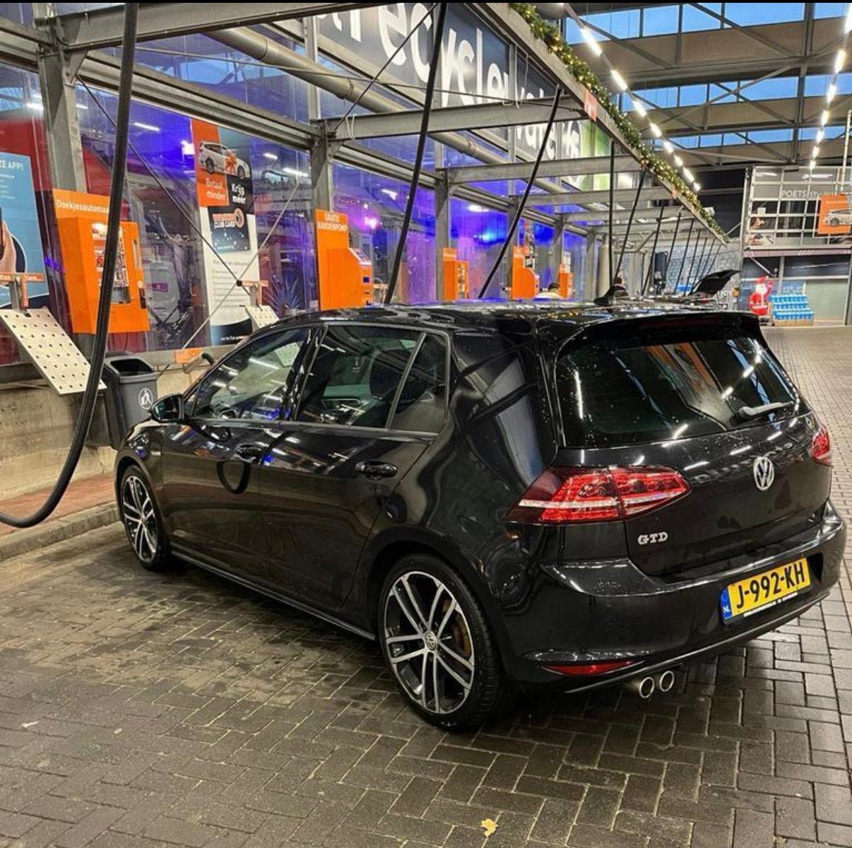 Volkswagen golf 7 gtd, Dealer onderhouden, 4 cilinders, Alcantara, Zwart
