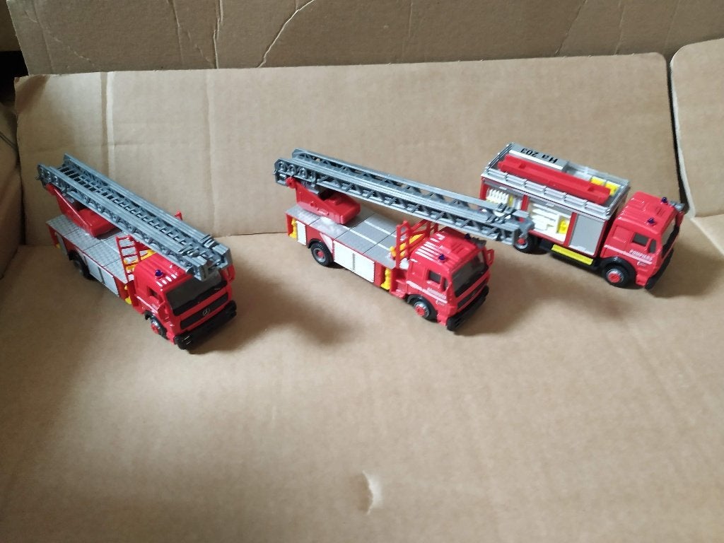 set brandweer wagens zo goed als nieuw, Ophalen of Verzenden, Zo goed als nieuw