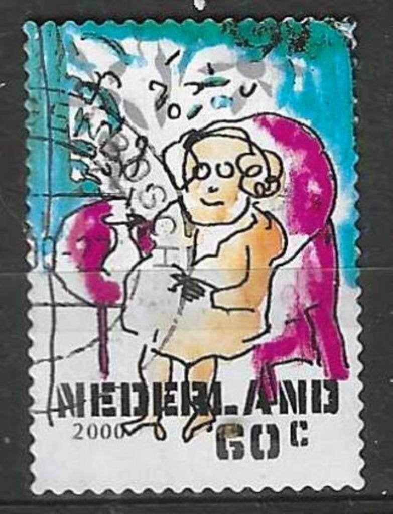 Nederland 2000 - Yvert 1807 R - Eindjaarsfeesten (ST), Verzenden, Gestempeld