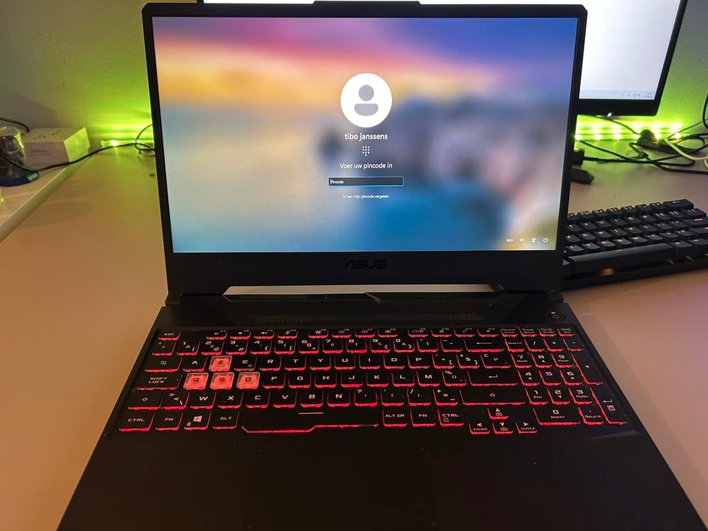 Asus TUF GAMING F15 -i5/ 16GB RAM / GTX 1650ti, Enlèvement, Utilisé