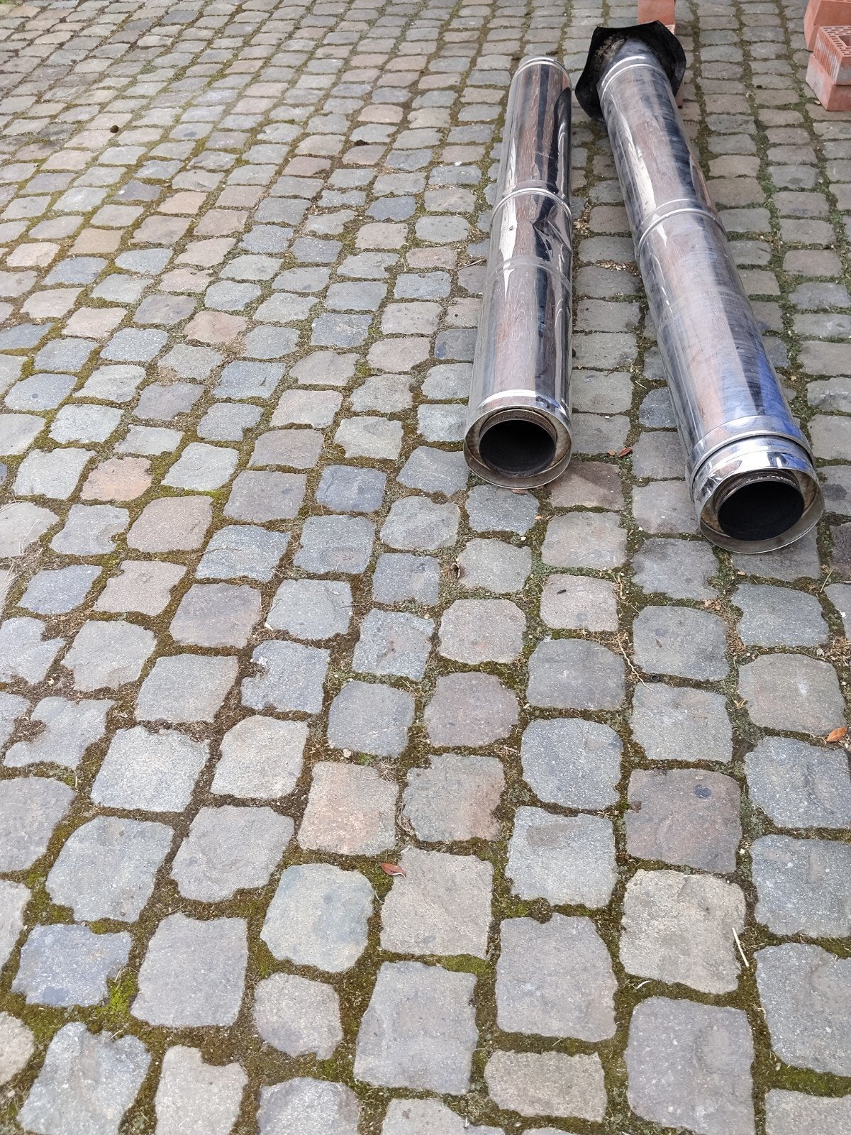 Inox  schouw dubbelwandig, Doe-het-zelf en Bouw, Ophalen, Inox