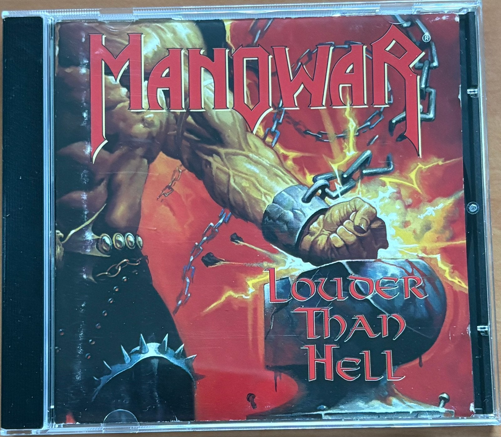 MANOWAR - Louder Than Hell, Ophalen of Verzenden, Gebruikt