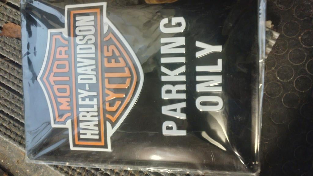 Hd parking only plaat, Motoren, Ophalen