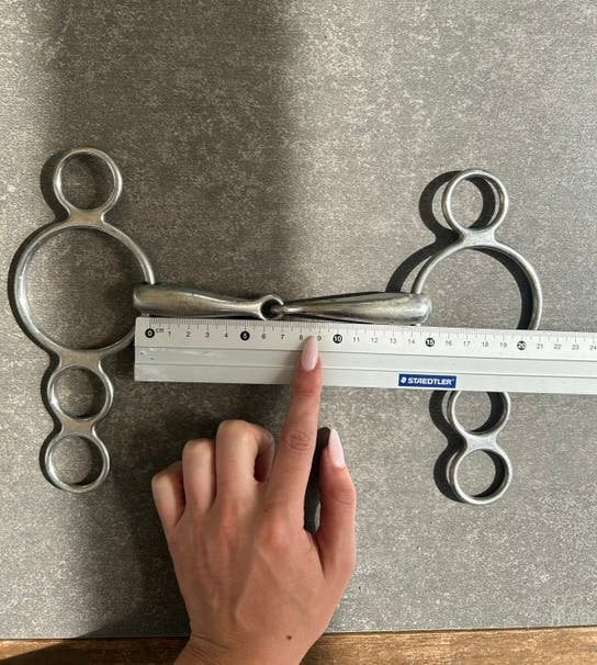 Pessoa bit 14 cm, Enlèvement ou Envoi, Utilisé, Pessoa, Mors