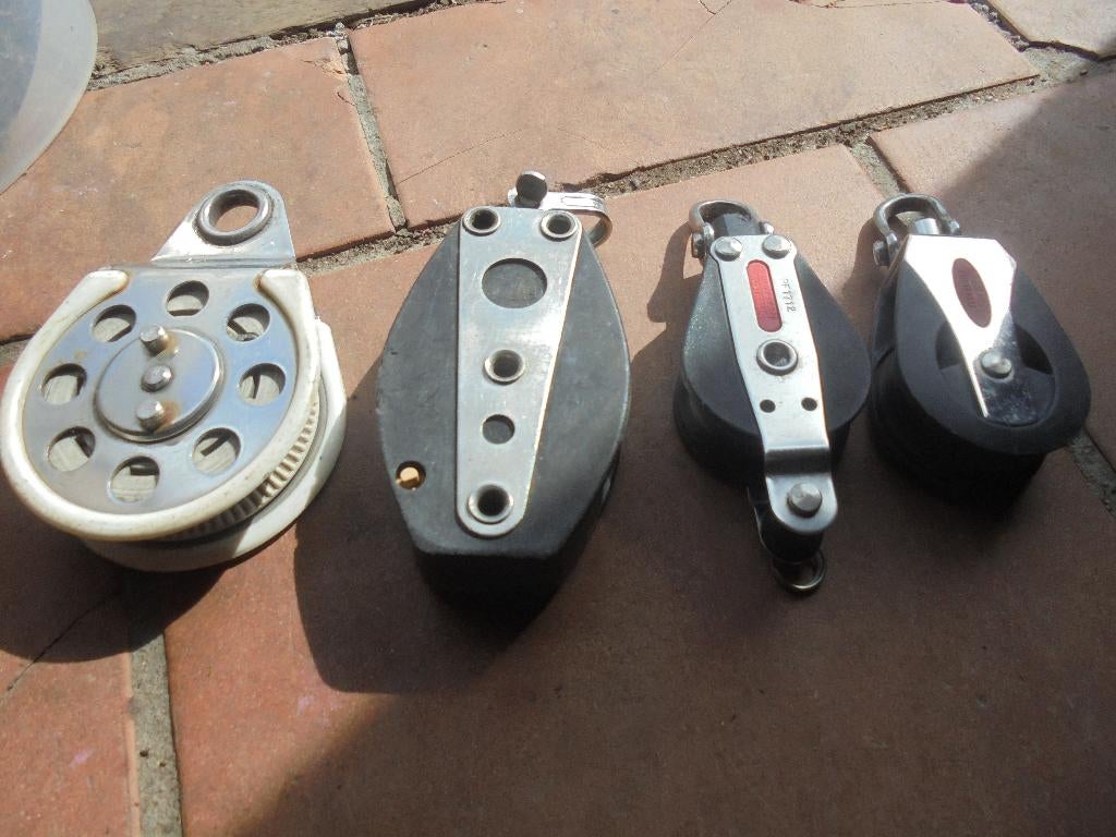 zeilboot katrollen, Enlèvement ou Envoi, Utilisé, Laser