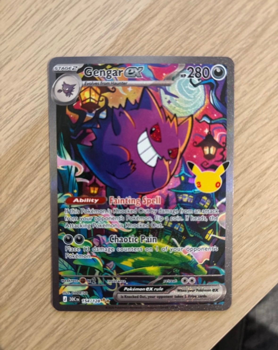 Gengar ex 154, Ophalen, Zo goed als nieuw