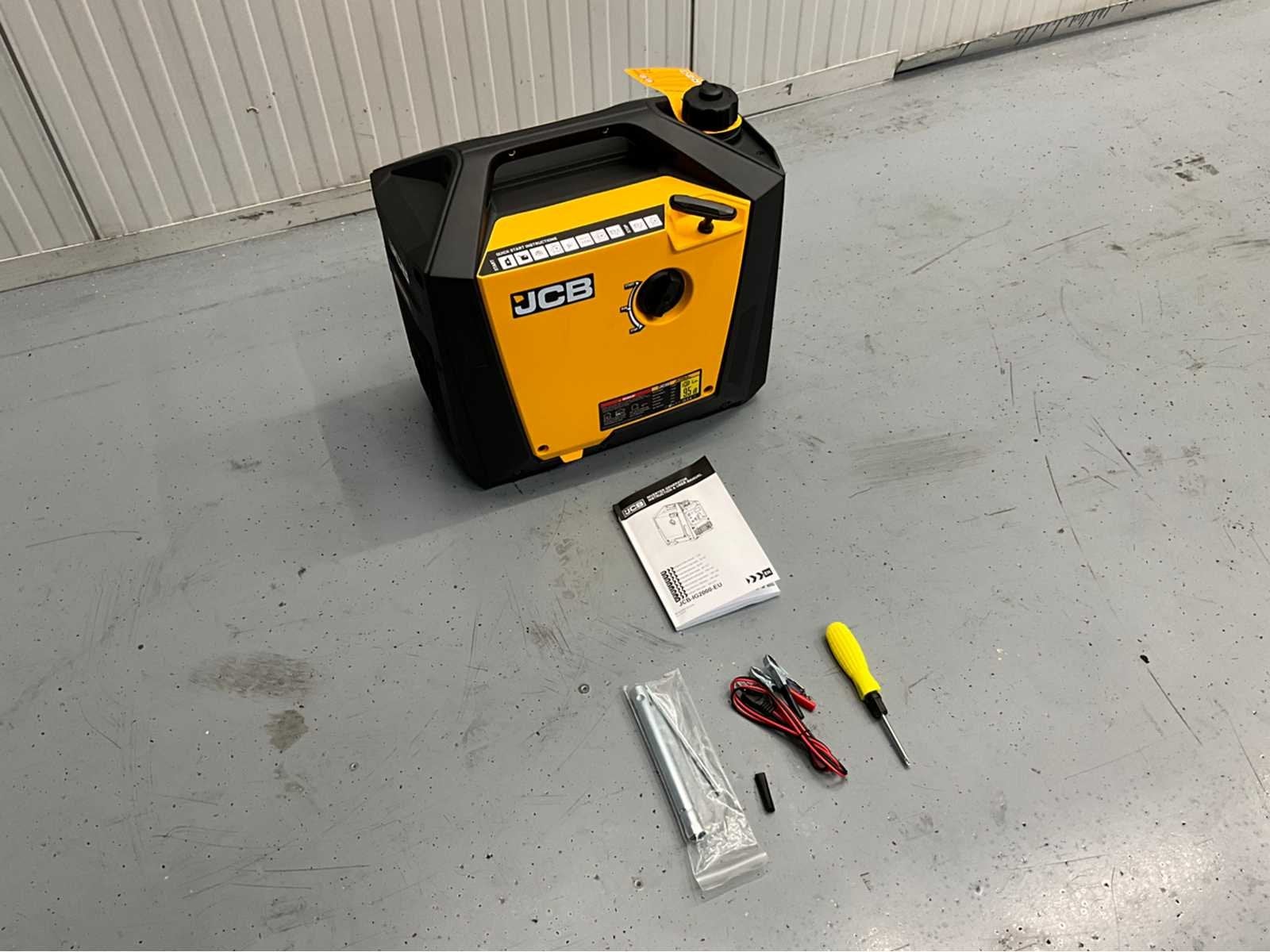 JCB IG2000-EU Inverter Generator - 2000W - 2,5 kVA