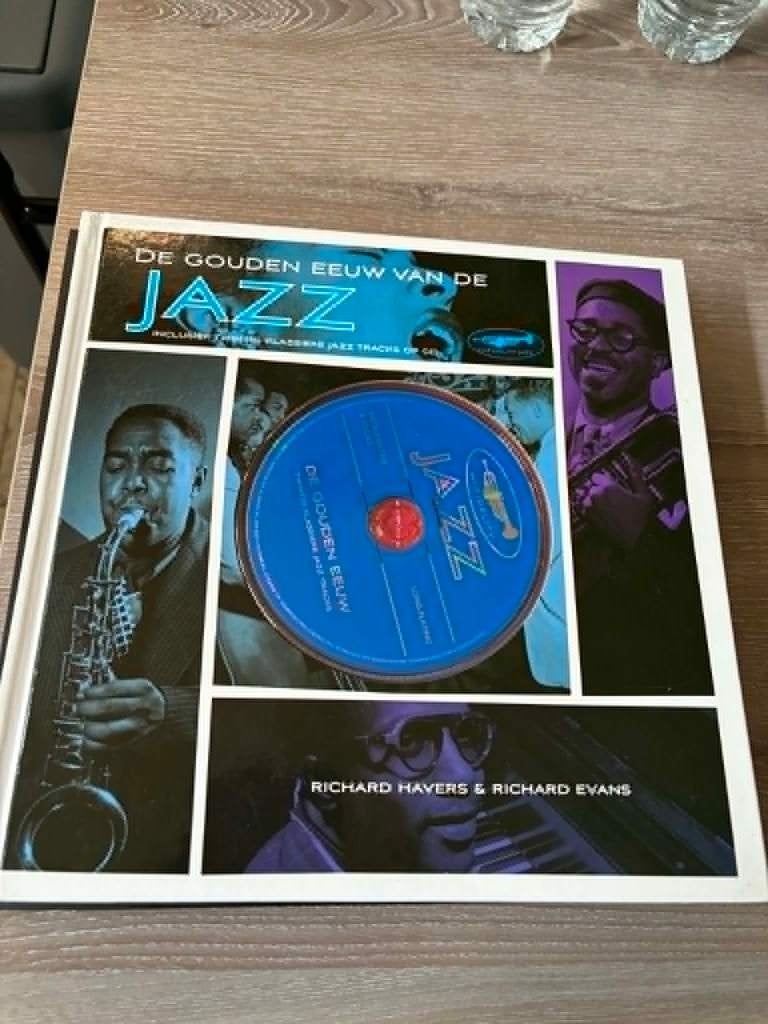 De gouden eeuw van de Jazz, prachtig boek in hardcover + cd, Boeken, Ophalen of Verzenden, Nieuw, Genre of Stijl
