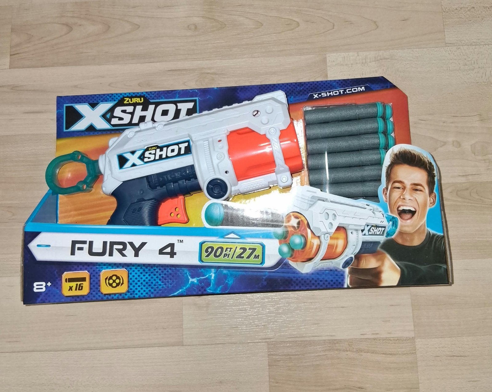 X-Shot Excel Fury 4 Blaster - NIEUW in ongeopende verpakking, Enlèvement ou Envoi, Neuf