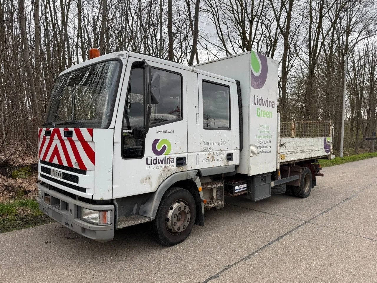 Iveco Euro Cargo 80E18 / Kipper / Dubbel Kabine, Euro 2, Achat, Entreprise, Iveco