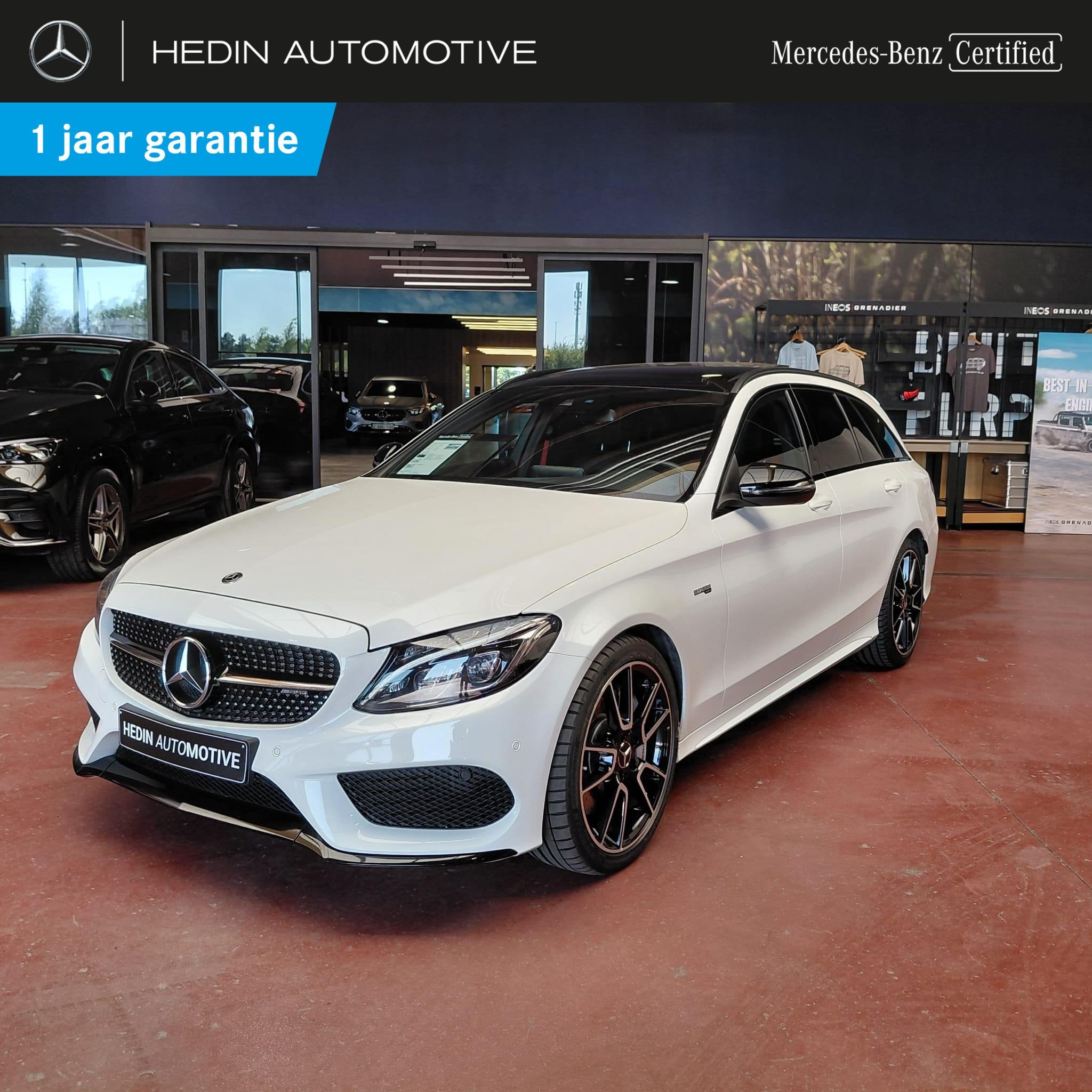 Mercedes-Benz C-Klasse 43 AMG 4MATIC Break | Panoramisch Dak, Automaat, Stof, Euro 6, 185 g/km
