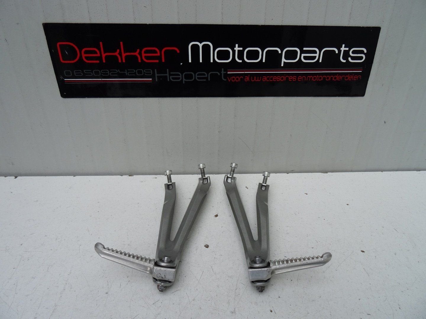Set Duo Voetsteunen Passagier steps Yamaha YZF R1 2007-2008, Motoren, Gebruikt, -, -, Ophalen of Verzenden