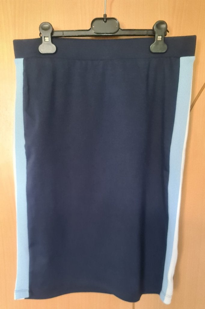 Jupe bleu foncé 'Hema' -  M, Taille 38/40 (M), Enlèvement ou Envoi, Comme neuf, Longueur genou