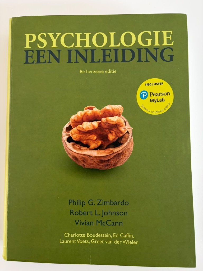 Psychologie een Inleiding, Enlèvement ou Envoi, Comme neuf, Enseignement supérieur professionnel, Philip Zimbardo; Vivian McCann; Robert Johnson